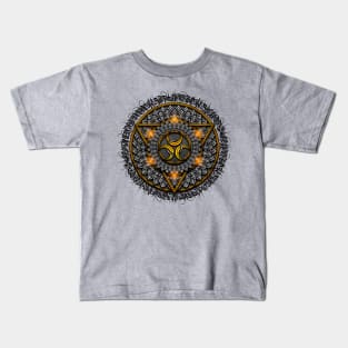 Triangle mandala Kids T-Shirt